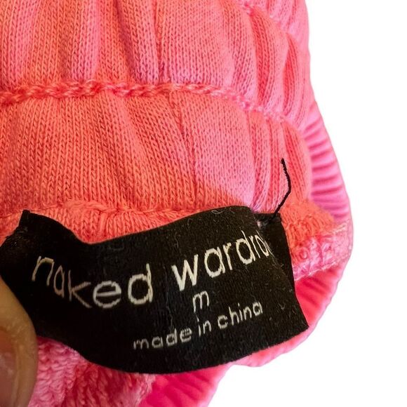 Naked Wardrobe Pink Track Pants with Elastic Waistband - Picture 8 of 9